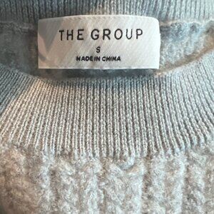Aritzia The Group Women’s Crew Neck Wool Sweater Light Gray Small